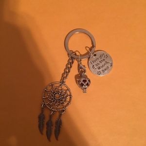 Love Inspired PEARL Key Chain! handmade